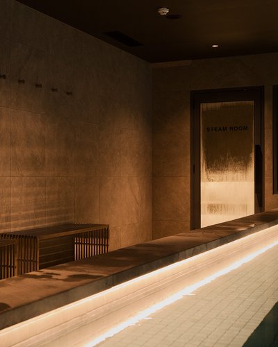 Sauna and Plunge at a Luxe Southside Studio