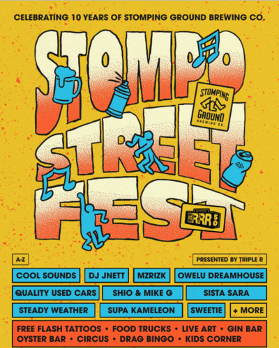 30% Off Tickets to Stomping Ground's Stompo Street Fest