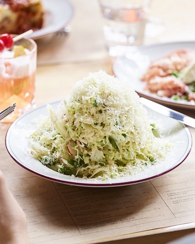 Baby’s Cabbage and Pea Salad