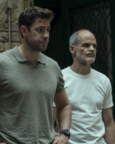 See John Krasinski and Michael Kelly at a Screening of Jack Ryan